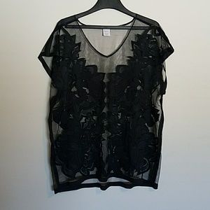 Black swim/beach cover up